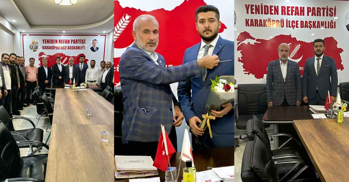 YRP Karaköprü Gençlik Kolları Başkanı Belli Oldu 8 YRP Karaköprü Gençlik Kolları Başkanı Belli Oldu