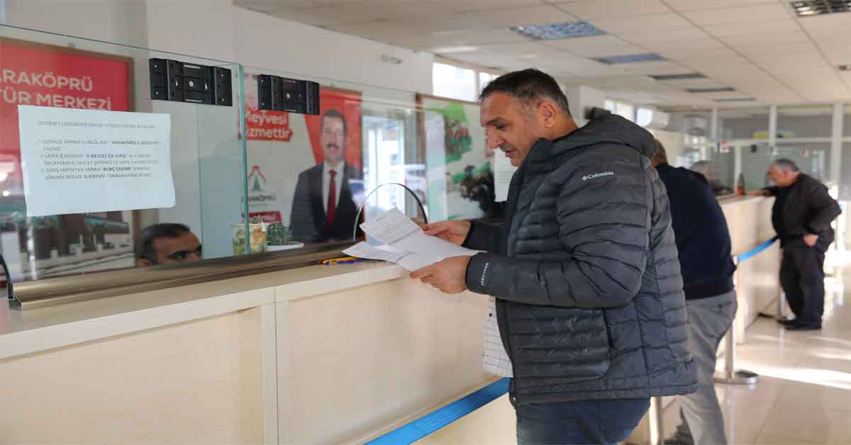 Karaköprü Belediyesi Vergi Borcu Olanları Uyardı