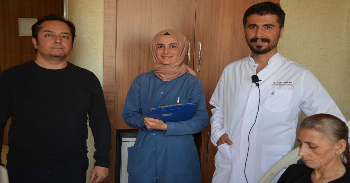 Şanlıurfa’da İlk Defa Uygulanan Teknikle Sağlığına Kavuştu