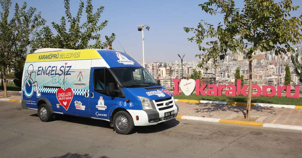 Karaköprü Belediyesi'nden Ücretsiz Engelsiz Taksi 7 Karaköprü Belediyesi'nden Ücretsiz Engelsiz Taksi