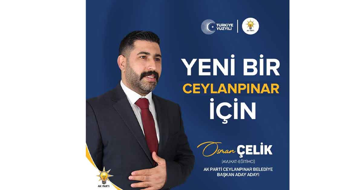 Osman Çelik, Aday Adaylığını Duyurdu 7 Osman Çelik, Aday Adaylığını Duyurdu
