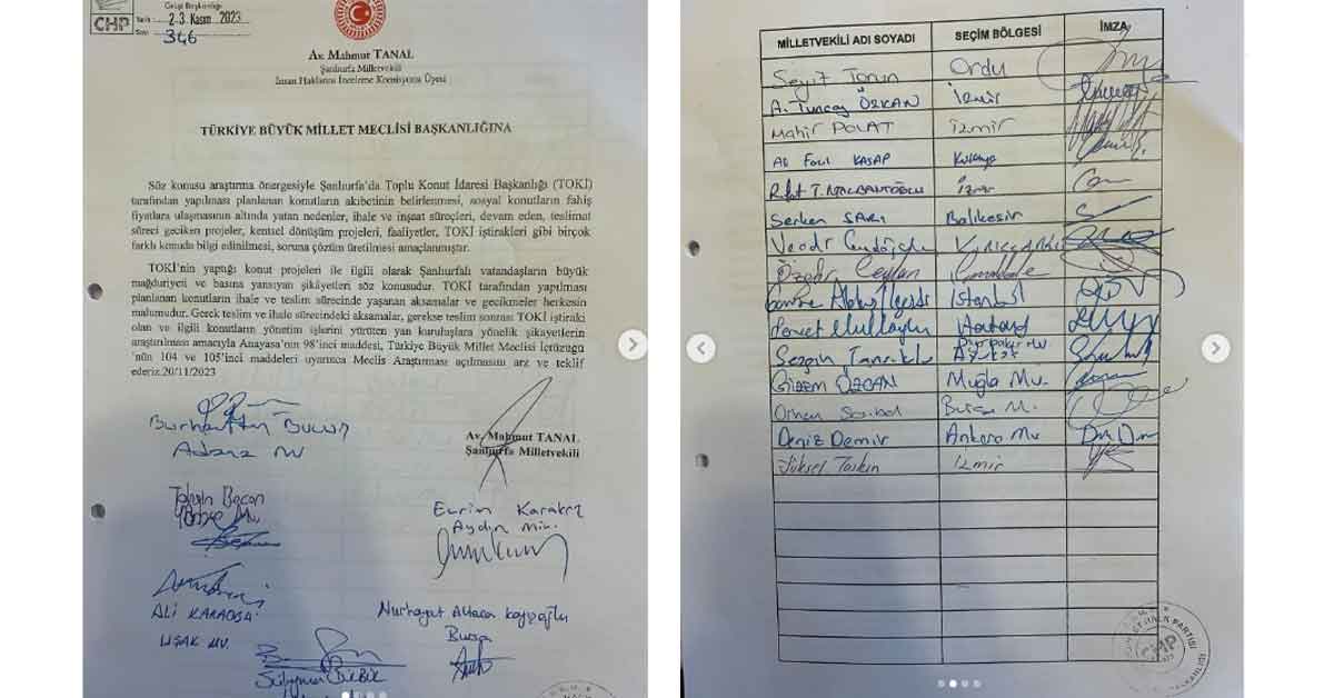 Tanal, "Şanlıurfa'da TOKİ Mağdurlarının Sayısı Artıyor 8 Tanal, "Şanlıurfa'da TOKİ Mağdurlarının Sayısı Artıyor