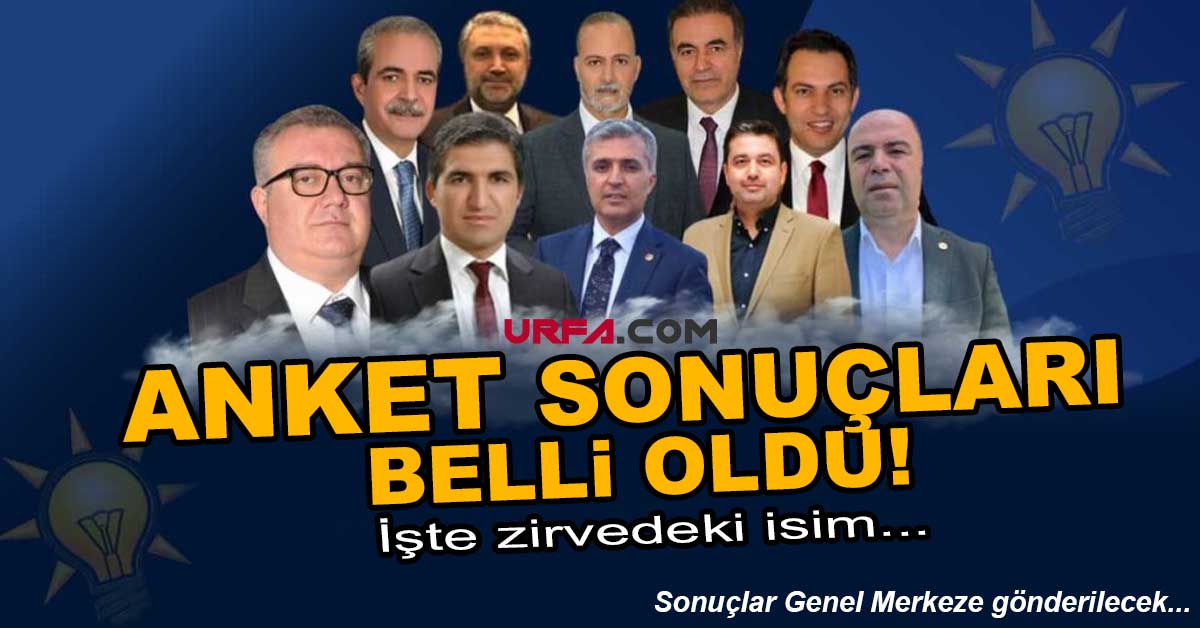 Büyükşehir Anket Sonuçları Belli Oldu
