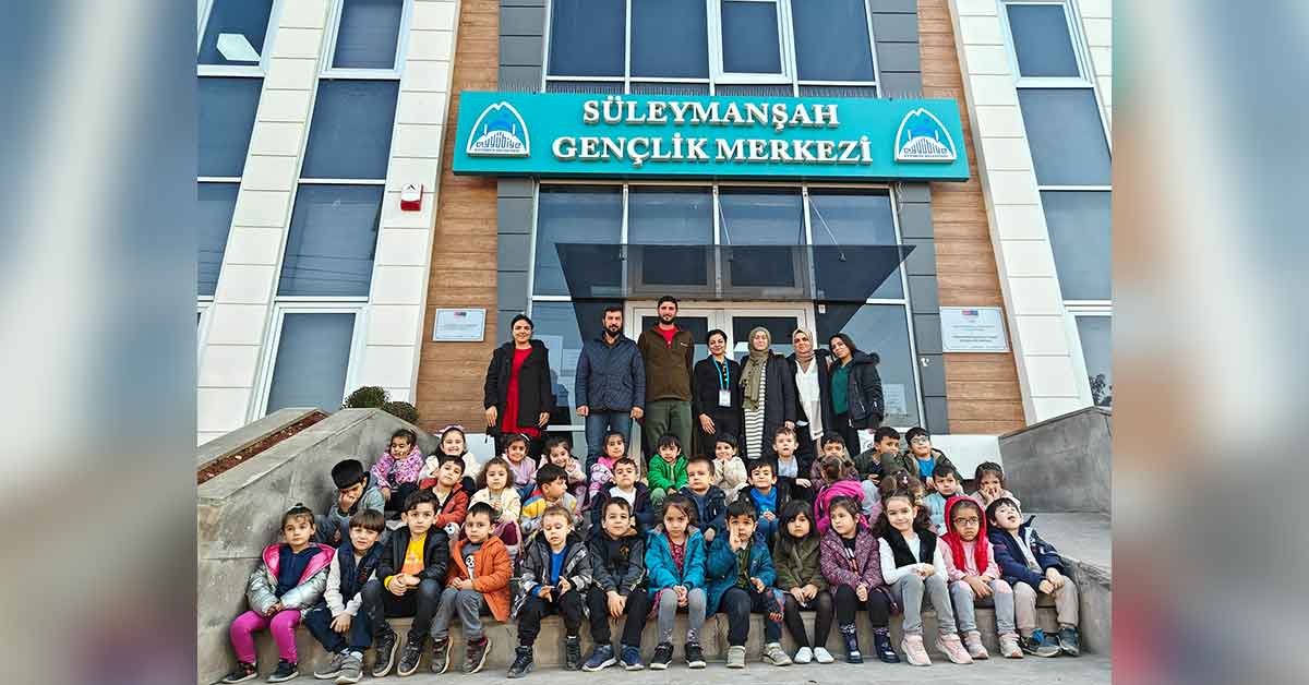 Süleymanşah Gençlik Merkezi Şehrin İlgi Odağı Oldu