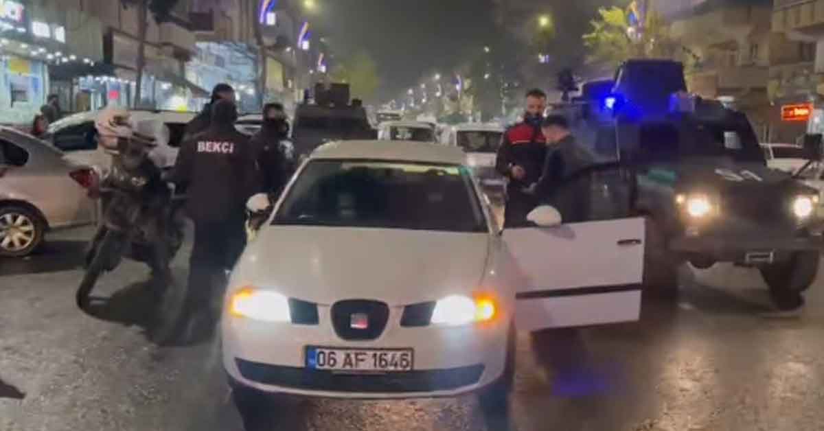 Urfa'da Göçmenlere Yönelik Huzur Operasyonu