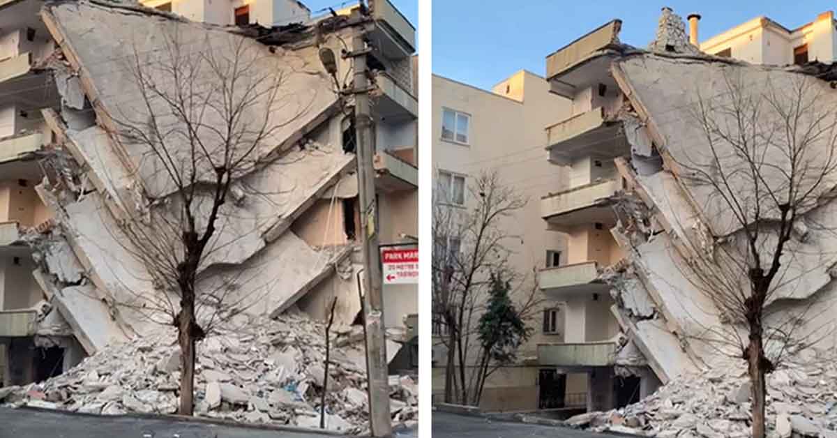 Şanlıurfa'da Ağır Hasarlı Bina Çöktü 11 Şanlıurfa'da Ağır Hasarlı Bina Çöktü