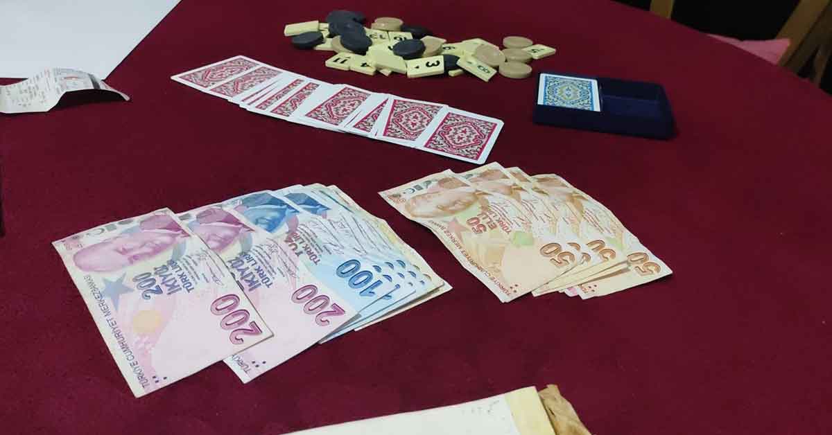 Şanlıurfa'da İş Yerine Kumar Baskını
