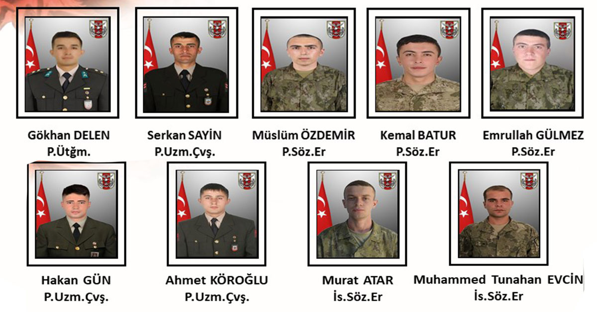 Şehit Sayısı 9'a Yükseldi!