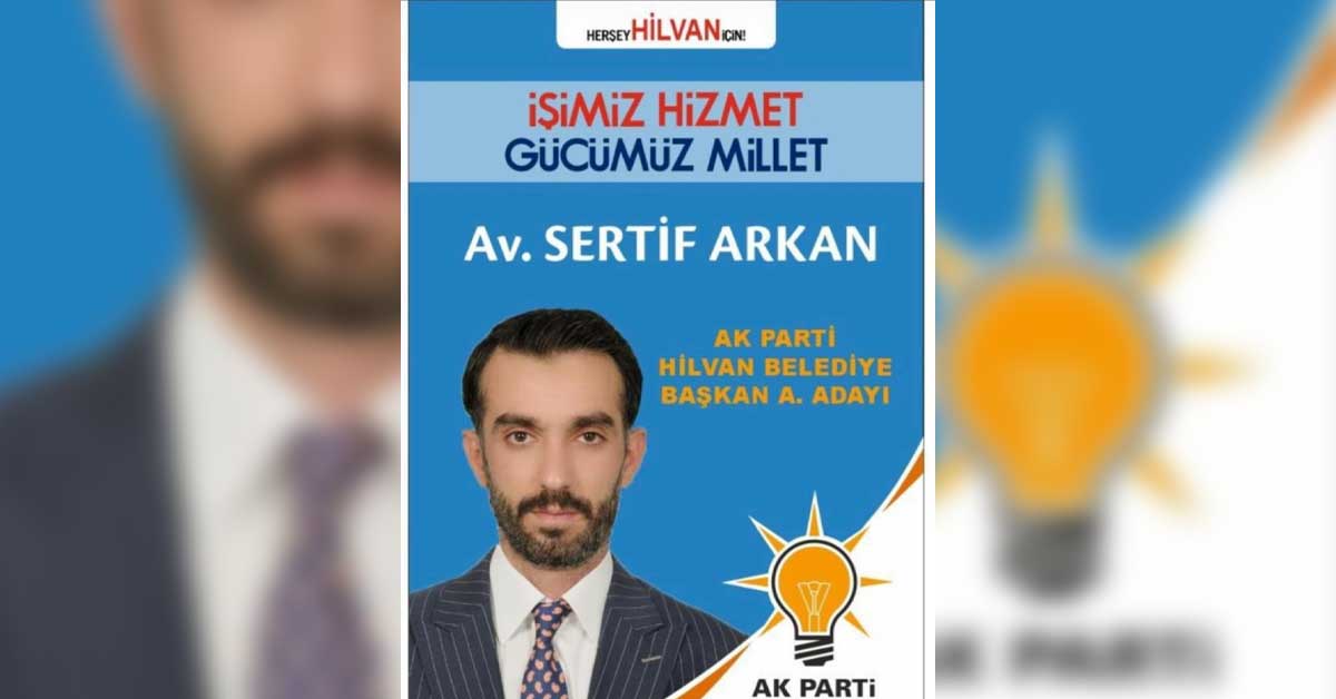 Genç Avukat Sertif Arkan Aday Adaylığını Duyurdu