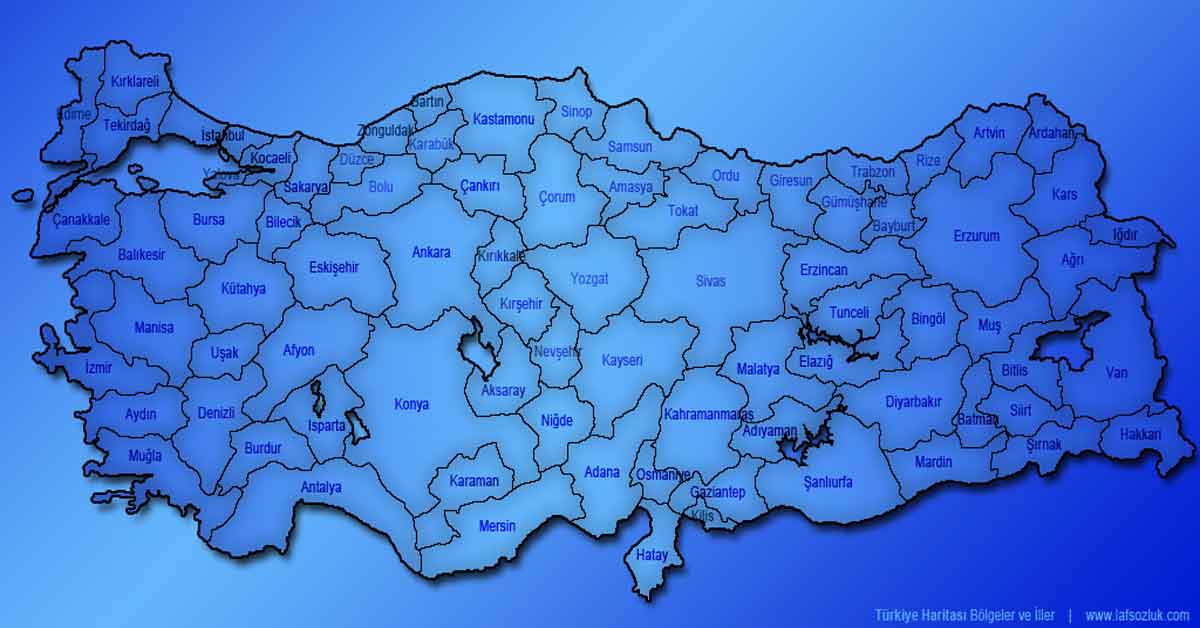 TÜİK, İl Olmaya Aday Şehirleri Açıkladı
