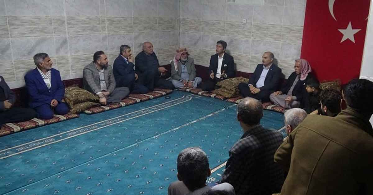 Emin Özaslan Ev Ziyaretlerine Devam Ediyor