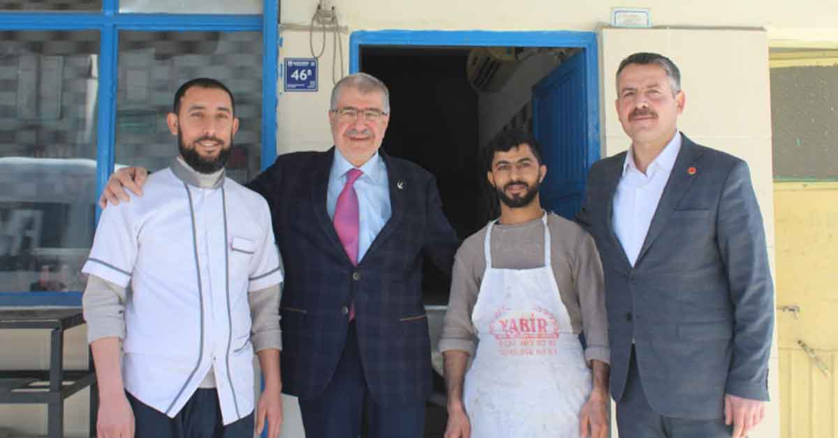 Vedat Doğar, Esnaf ve Vatandaşları Ziyaret Etti