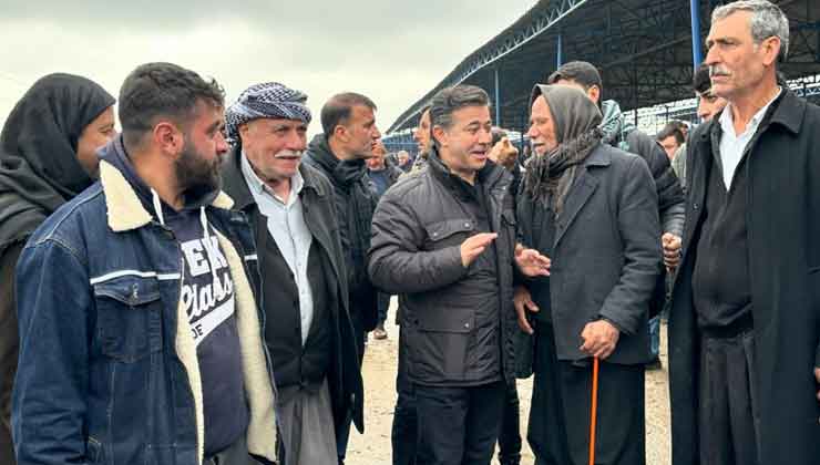 Al Murat Bucak, Hayvan Pazarını Ziyaret Etti