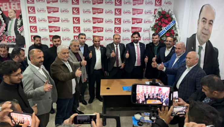 Yusuf Aktaş Karaköprü’deki Ofisleri Ziyaret Etti
