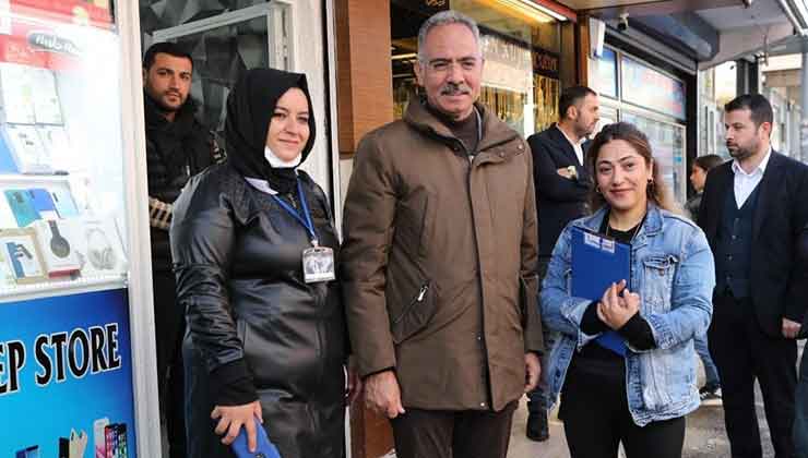 Mehmet Kuş SSK Caddesi’nde Halkla Buluştu