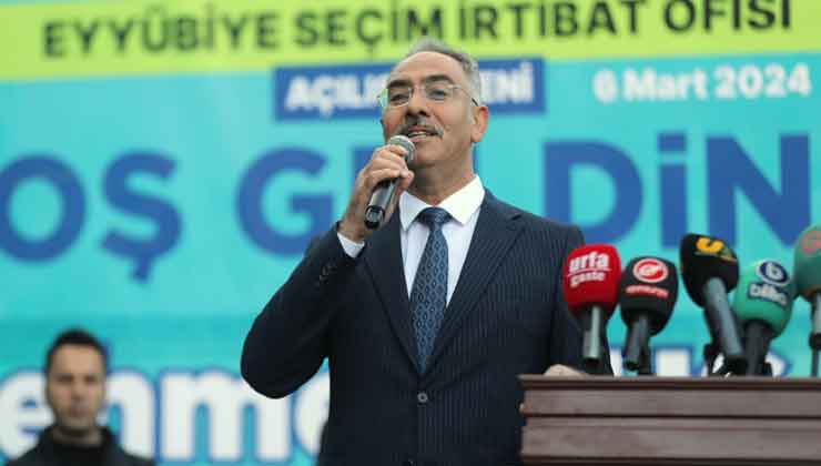 Eyyübiye’deki Muhteşem Açılışta Müjdeler Verildi